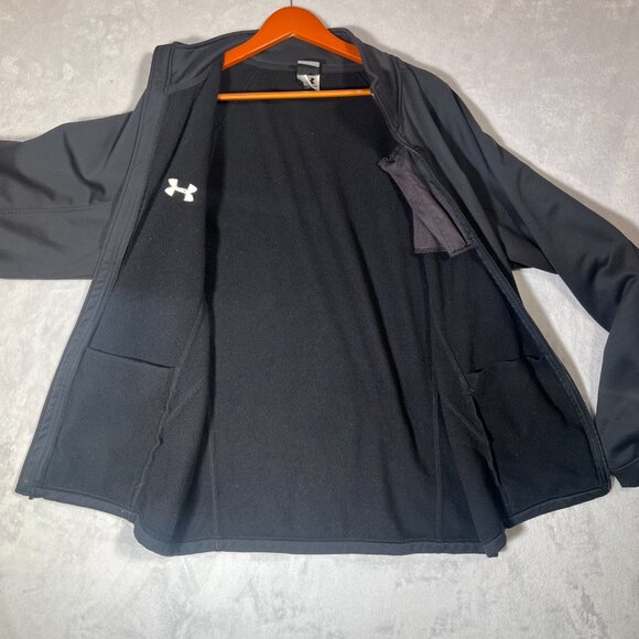 South Dakota State University Jacket Mens XL Black Under Armour Jackrabbits - Picture 6 of 11